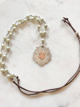 Load image into Gallery viewer, Antique Karen Lindner Designs Sterling English Watch Fob Necklace
