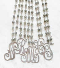 Load image into Gallery viewer, Antique Karen Lindner Designs Sterling Initial C Necklace
